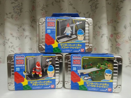 Thunderbird TB1 TB2 TB3 Mega Bloks Bandai 2003 MISB 3 Boxen kostenloser Versand - Bild 1 von 10