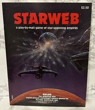 StarWeb Game by Mail Flying Buffalo 6th Edition Rules First Printing August 1981