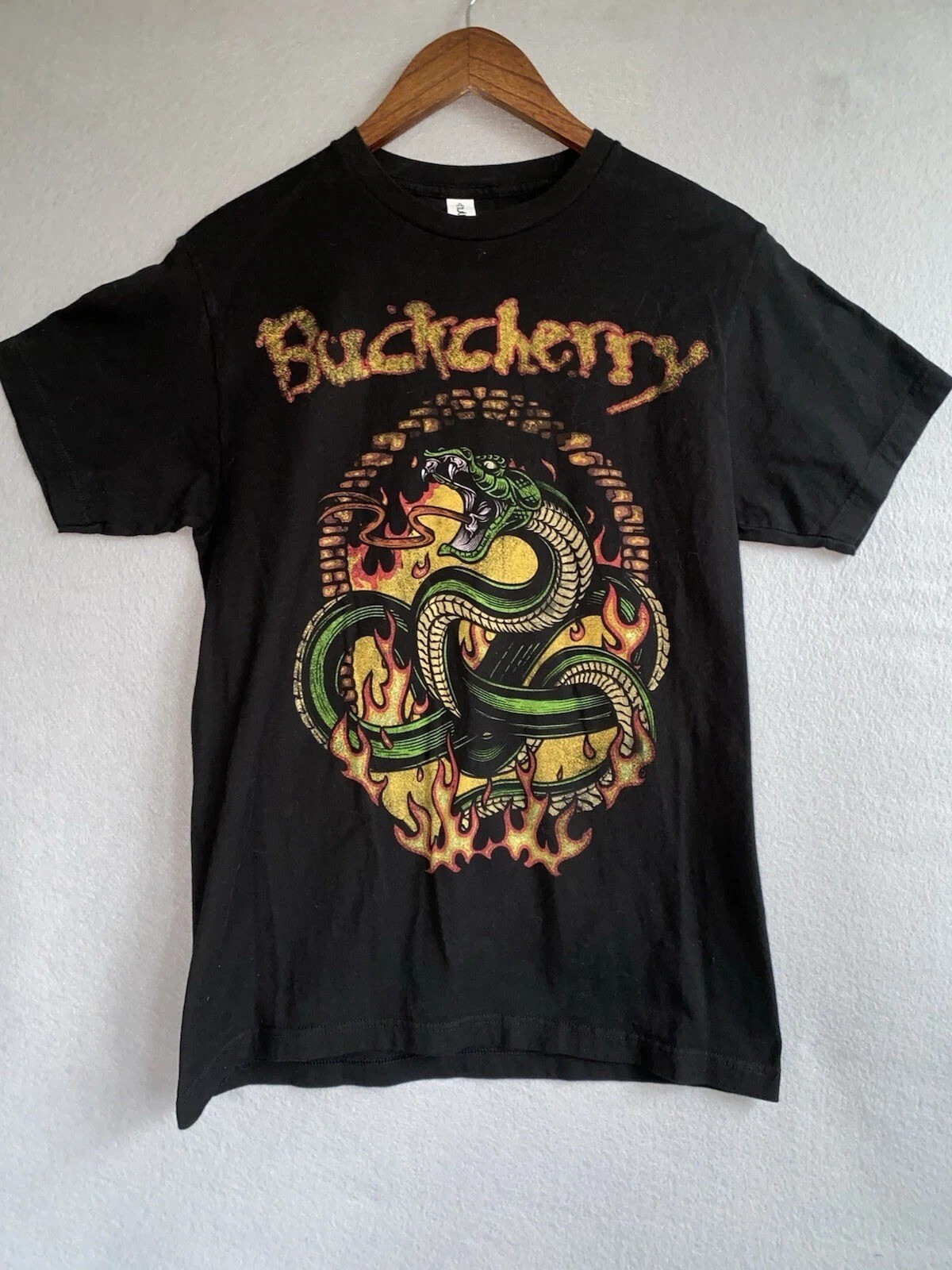 Buckcherry Serpent T-Shirt Black Album Tee Size S to 5XL