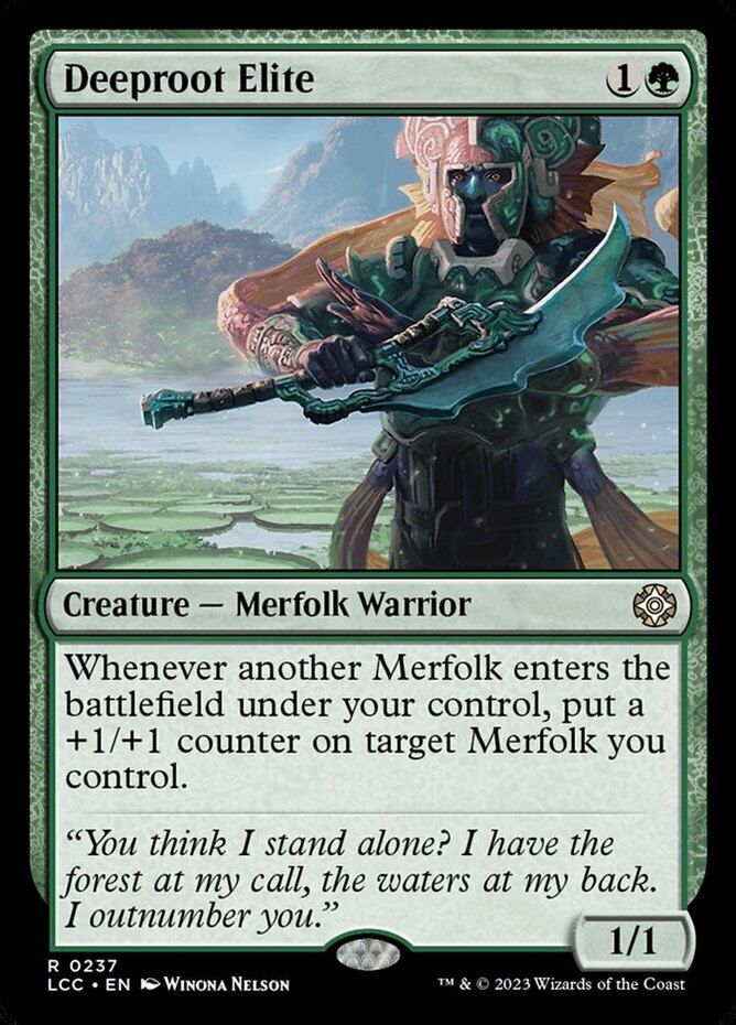 Deeproot Elite x1 - Commander: The Lost Caverns of Ixalan - NM-Mint, English - C