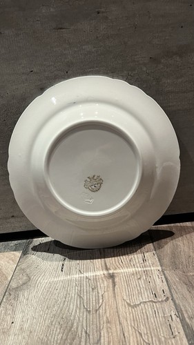 Villeroy & Boch- Jugendstil tiefer Teller " Blaue Olga" Porzellan 1910 js - Bild 2 von 2