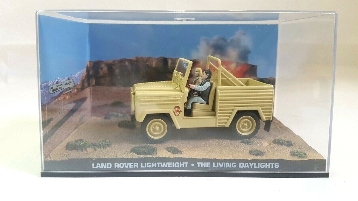 JAMES BOND 007 CAR LAND ROVER LIGHTWEIGHT THE LIVING DAYLIGHTS 1