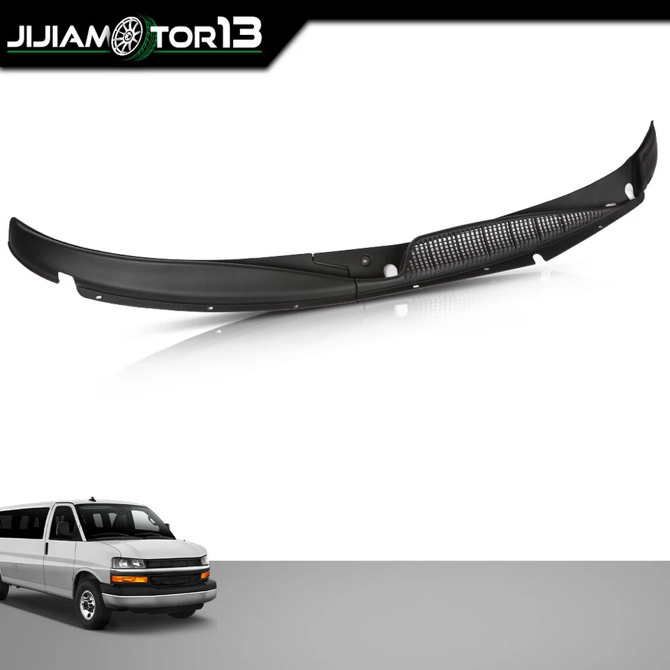 Fit For 96-17 Chevy GMC Express Left Right Side Windshield Wiper Cowl Vent Cover - Image 2 of 4