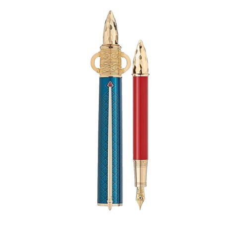 18K Fine Point PILOT CUSTOM Fountain Pen Striped Body F Nib #0703