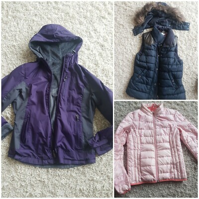 Kleiderpaket (2 Jacken und eine Weste)  - H&M - s Oliver - snozu - GR 34/36