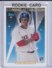 RAFAEL DEVERS ROOKIE CARD 2018 Topps Baseball Coming Attraction BOSTON RED SOX