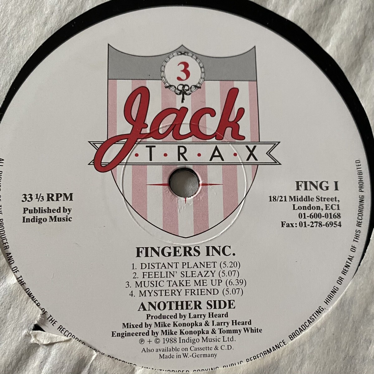 洋楽 FINGERS INC./ ANOTHER SIDE Another Side - Album by Fingers Inc. | Spotify