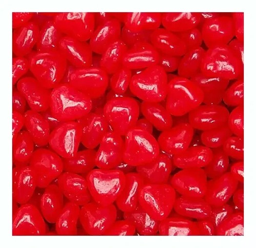 Cinnamon Hearts Hard Candy 900g Bulk Red Candies - Picture 3 of 3