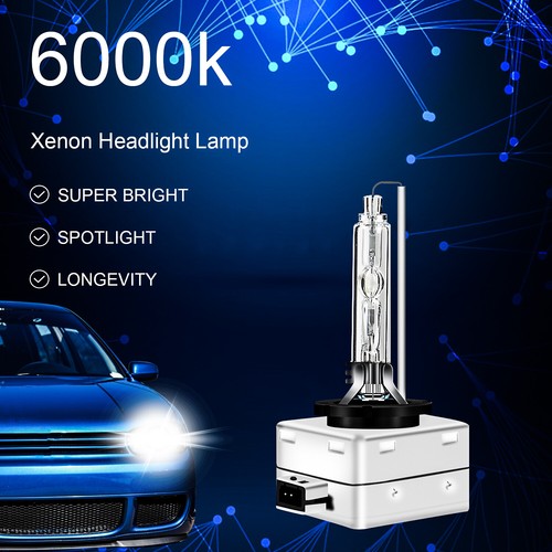 Bombillas de faro D1S HID 35W 6000 k brillantes para Chrysler 300M 2002-2004 especial bajo - Imagen 12 de 18