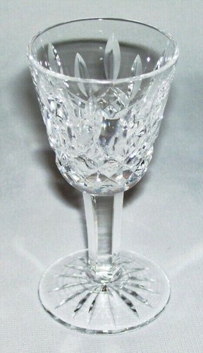 WATERFORD ~ Elegant Cut Crystal 1 Oz. CORDIAL GLASS (Lismore)~ Ireland - Picture 2 of 5