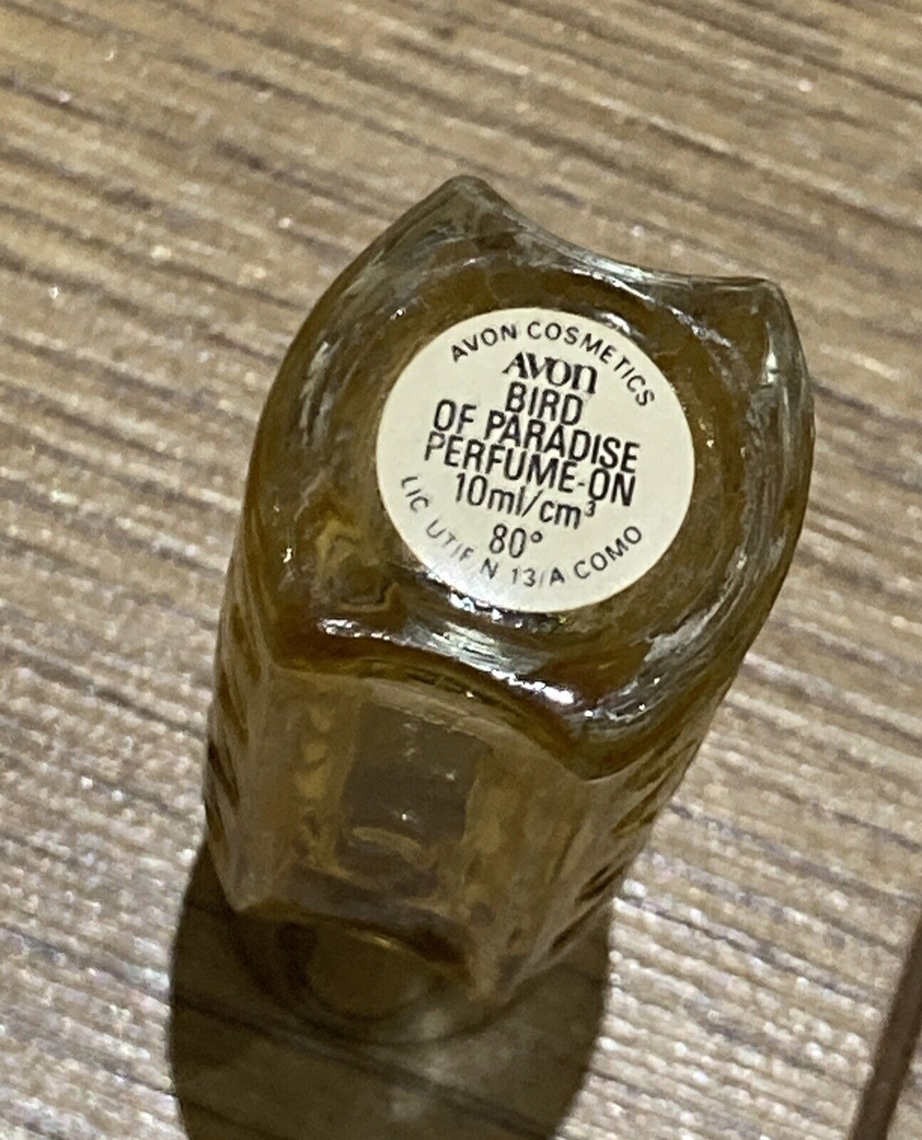 Vintage Avon Christmas Box Containing "Bird of Paradise" Perfume-On 7