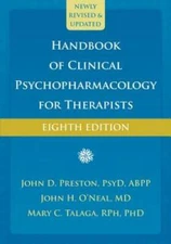 Handbook of Clinical Psychopharmacology for Therapists - Hardcover - GOOD