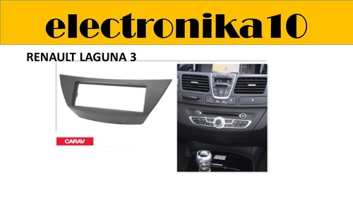 urgente -Marco Soporte auto-radio Renault Laguna III 3 2008> radio embellecedor  - Imagen 1 de 1