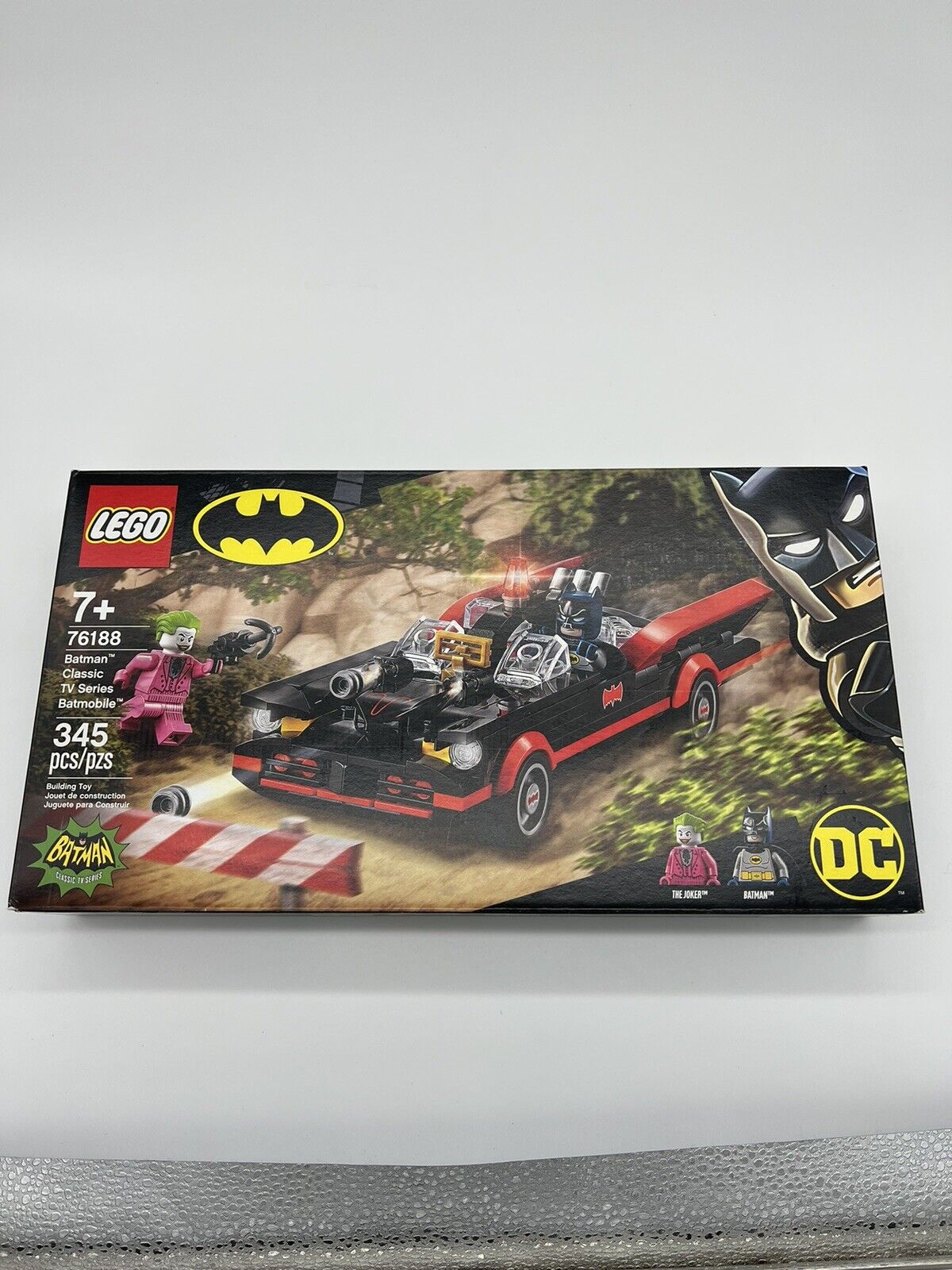 LEGO DC Batman: Batman Classic TV Series Batmobile 76188 Building Toy (345  Pieces) 