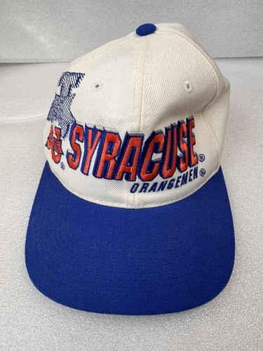 Vintage Sports Specialties Syracuse Orange Hat Snapback College Shadow White Cap - Picture 2 of 24
