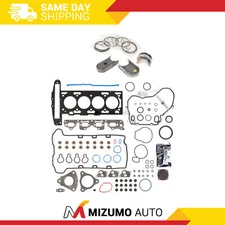 Full Gasket Set Bearings Rings Fit 02-06 Chevrolet Pontiac Saturn 2.2L DOHC
