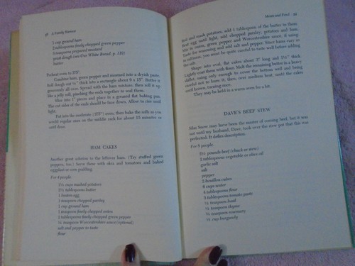 A Family Harvest by Jane Moss Snow 1976, HC/DJ 1st Printing Vintage Cookbook - Imagen 5 de 11