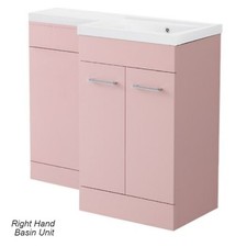 Sava 1000mm Waterproof L Shape Bathroom Vanity Unit Left Right Hand Furniture