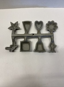 Vintage 8 in 1 Hostess Mold Ett French Frying Appetizers Dessert Cast Aluminum