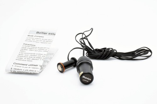 Estuche de batería externo Mamiya "N COMO NUEVO + Cubierta de batería" RZ67 645 Super JAPÓN 1786 - Imagen 3 de 10
