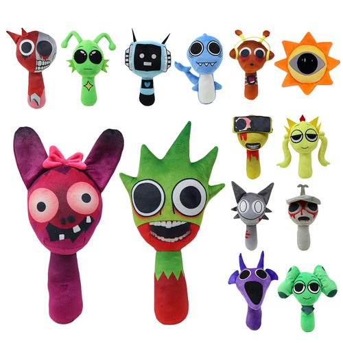 1x Sprunki Soft Plush Toys Plush Doll 9.8" Sprunki Horror Game Cartoon