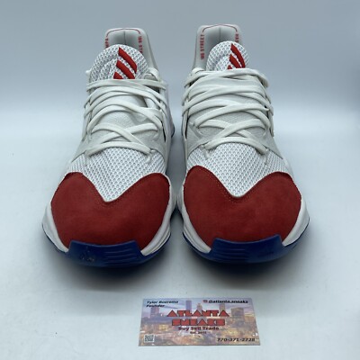 Red Harden Question Reebok Question Mid Silver Blue Red Harden