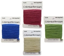 Colonial Persian Yarn NEEDLEPOINT 100% Persian Wool 3-ply 8-yard Skein 1600-1972