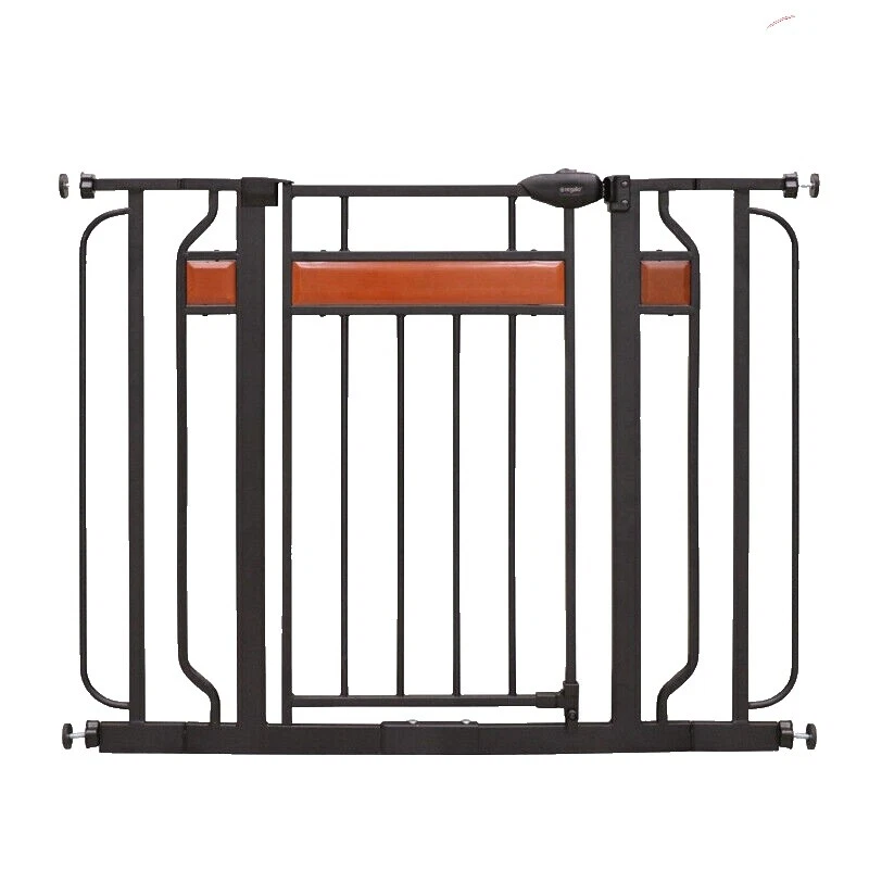 Black Doorway Gate Baby Safety Gates
