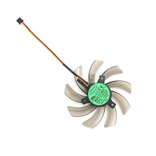 PLD10010S12H/T129215SM Grafikkarten-Lüfter für Gigabyte GTX 750 GTX 750 Ti ITX - Afbeelding 2 van 5