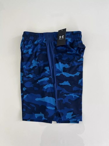 Under Armour Men's Tech 9" Vent Blue Camo Printed Shorts.Size: Men's Small - Picture 7 of 7
