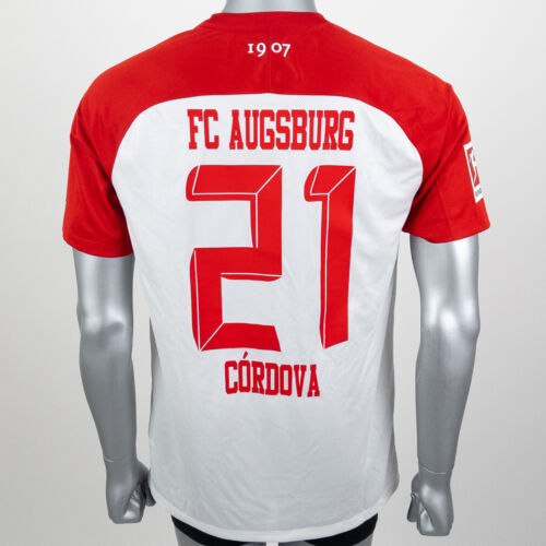 *MATCHWORN* FC Augsburg - Sergio Córdova - Heimtrikot 2017/2018 Gr. L - Bild 2 von 4