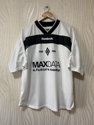 BORUSSIA MONCHENGLADBACH 2000 2001 HOME SHIRT JERSEY REEBOK sz XL