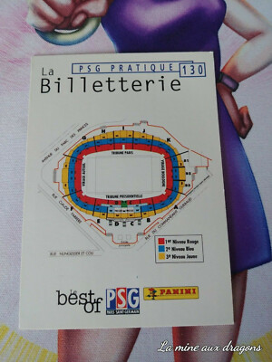 Collection Complète Cartes Joueurs PSG Saison 1996-1997 - Paris Saint-Germain