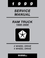 1999 Dodge Ram 1500-3500 Truck Shop Manual