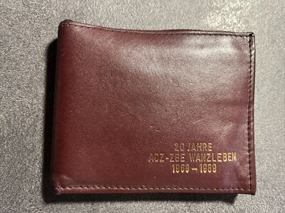 Portemonnaie | 20 Jahre ACZ-ZBE Wanzleben | 1969 - 1989 |