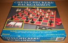 Pressman Chess #1907 complete genuine box manual Backgammon Checkers complete NM — photo 4