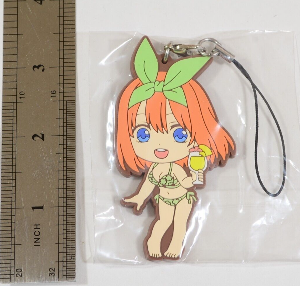 The Quintessential Quintuplets Yotsuba Nakano Rubber Strap