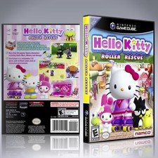 GameCube Replacement Case - NO GAME - Hello Kitty - Roller Rescue