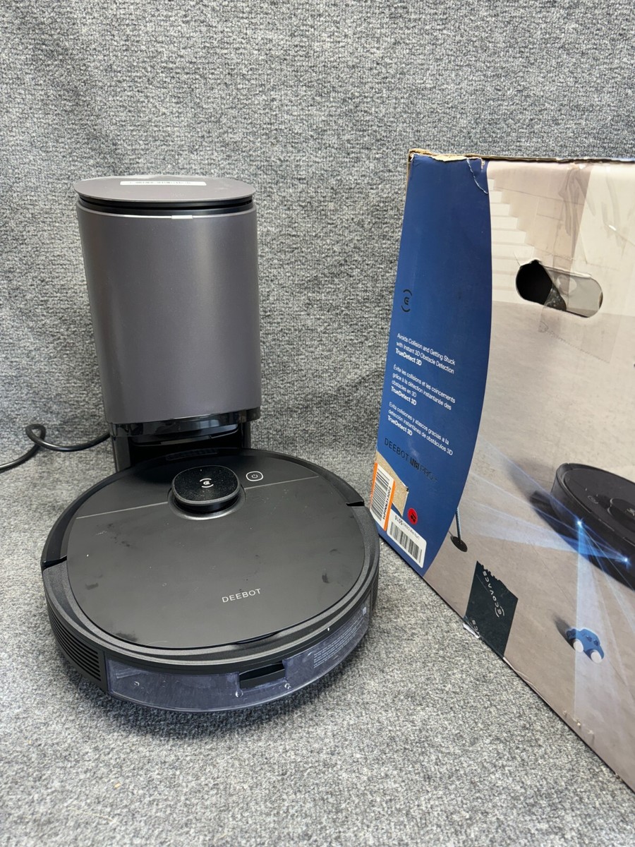 ECOVACS Deebot N8 Pro+ Robot Vacuum & Mop w/ Self-empty Station