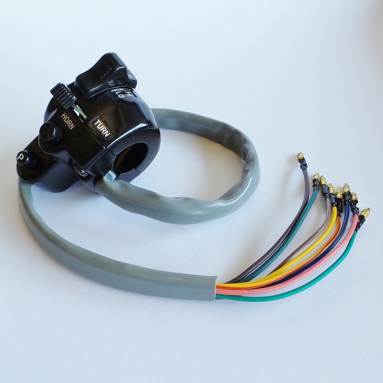 Commodo gauche Yamaha XS 650 avec commandes clignotants et phares fixes