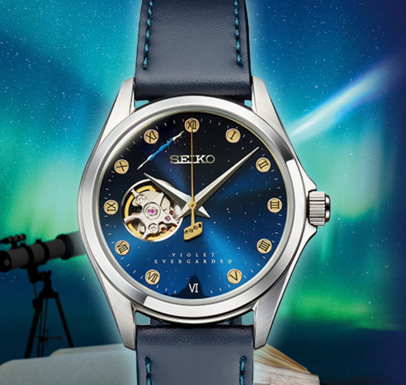Violet Evergarden x SEIKO コラボ腕時計、Story:6 Seiko Violet Evergarden Mechancial Automatic Limited Edition