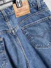 Vintage Levis 550 Relaxed Fit Tapered Leg Jeans Mens 36x30 Blue Denim USA Made