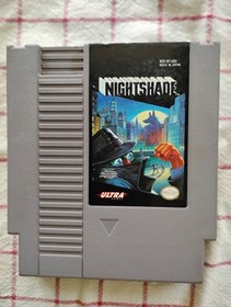 Nightshade and Faxanadu NES Games. Nightshade Manual and a Game Sleeve included.