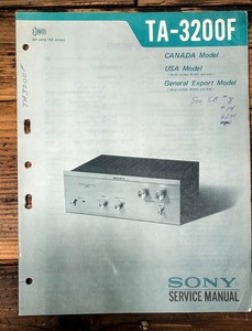 Sony Ta-3200 for sale | eBay