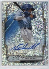 2019 Bowman Sterling Prospect Speckle Refractor 71/99 Nick Schnell Auto 0au4