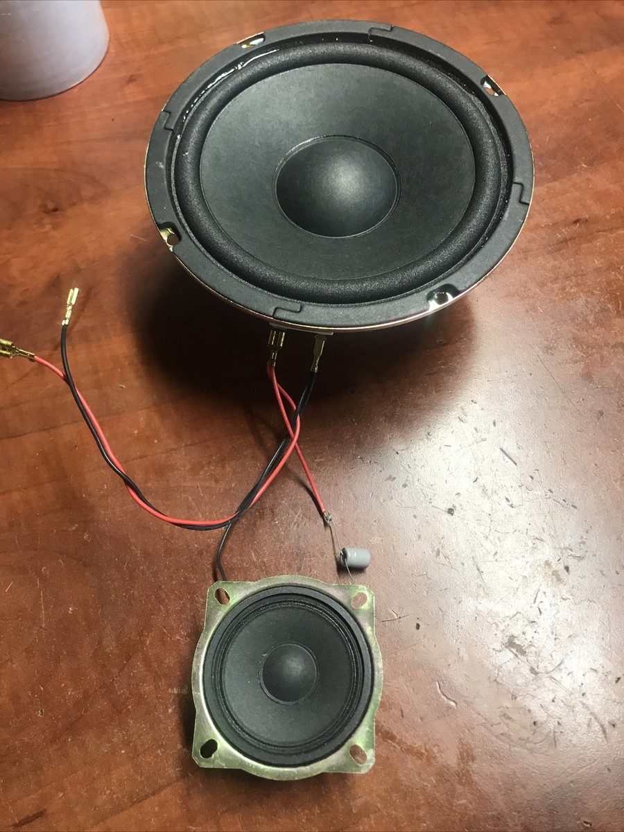 VTG 1990's 6-1/2 Woofer And 2-1/2” Tweeter MAGNAVOX MX891SSS