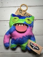 Fuggler Keychain Sir Belch Funny Ugly Monsters Blue Butt-on CHASE
