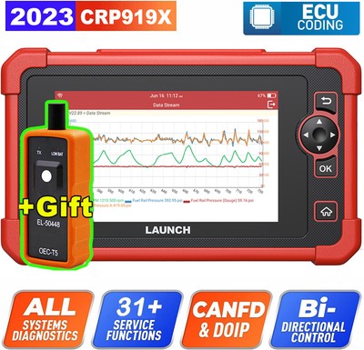 LOUNCH X431 CRP919X OBD2 Scanner Bi-directional Scan Tool Full System Diagnostic