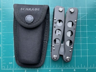SCHRADE ST10 Stainless Steel Multi Tool with Sheath practically new