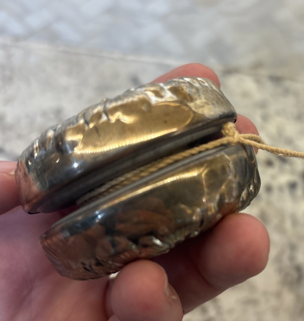 Towle Vintage Toy YoYo Silverplated With Original Box Bandalore nostalgia